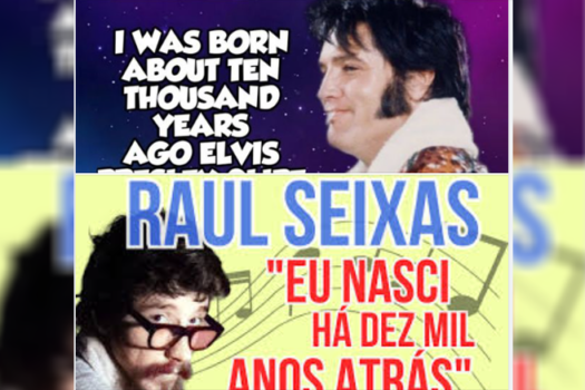 Crônica Raul Seixas e Elvis Presley