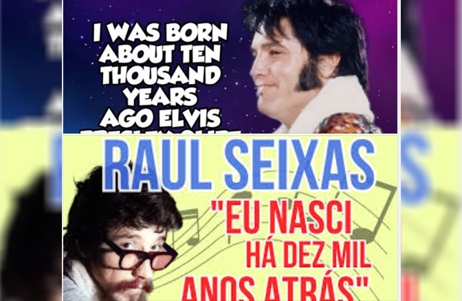 Crônica Raul Seixas e Elvis Presley